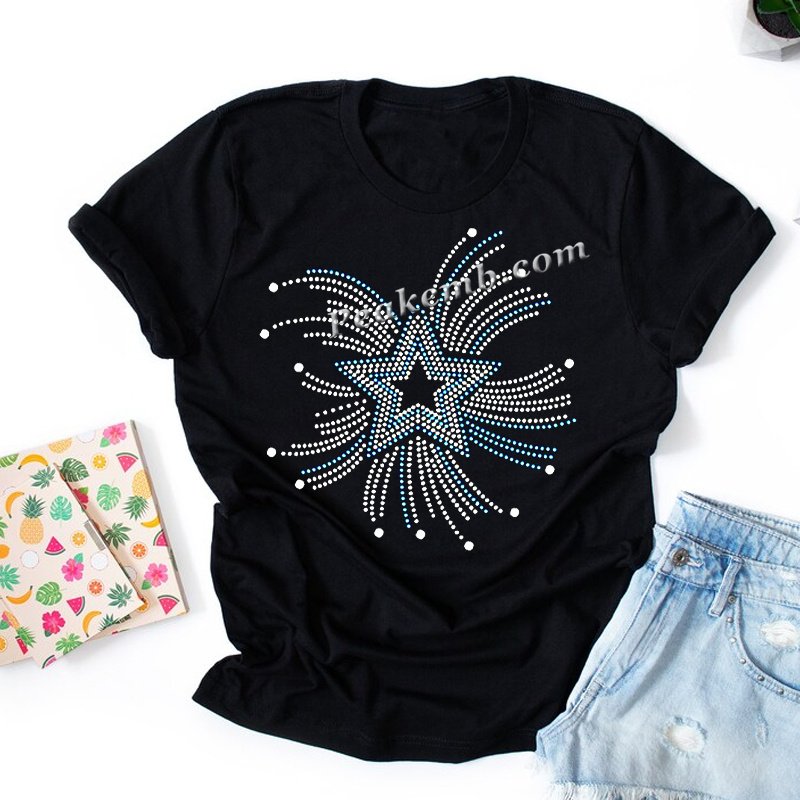Wholesale Customized Rhinestone Heat Transfer Crystal Bling