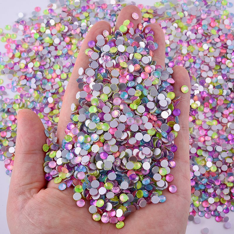 Blinginbox Wholesale Crystal Rhinestones SS3-SS50 - Non-Hotfix Flat Back, Perfect for DIY Projects & Decorations