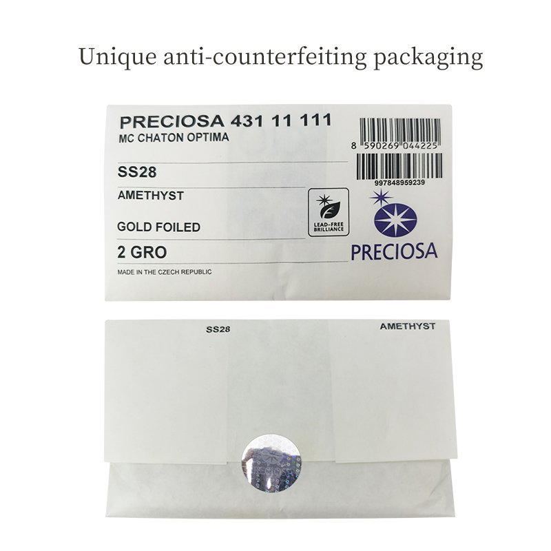 Preciosa Optima Chaton High-ends Pointback Rhinestones for accessaries