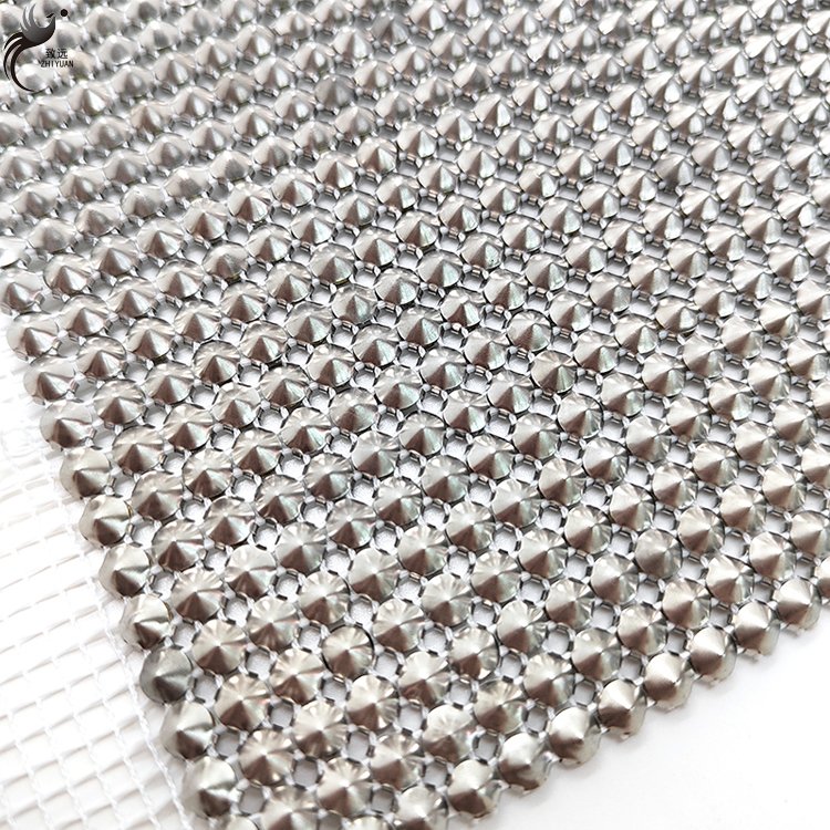 Hot selling 5mm24 row mesh drill transparent crystal, hot repair rhinestone repair cut diy clothing accessories