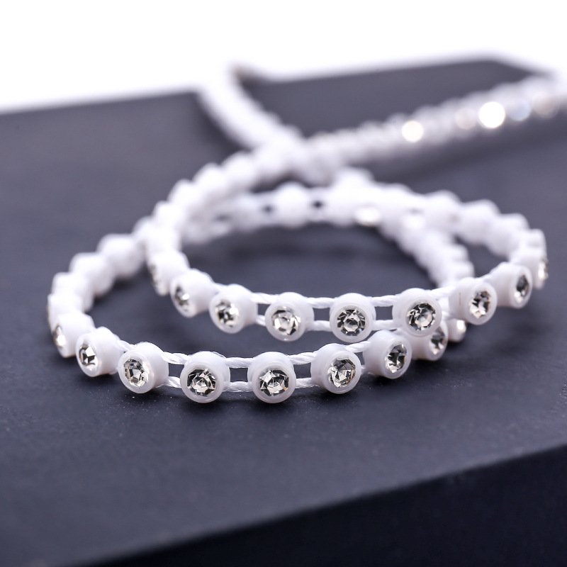 Wholesale Hand Sew Drill Rhinestone Chain Clothing Accessories Jewelry