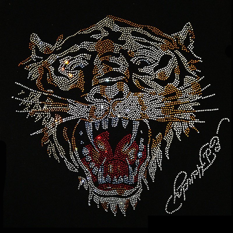 High quality cheap hot fix rhinestone transfer custom design 6 mm cristal hot fix rhinestone hivis hot fix rhinestone stone
