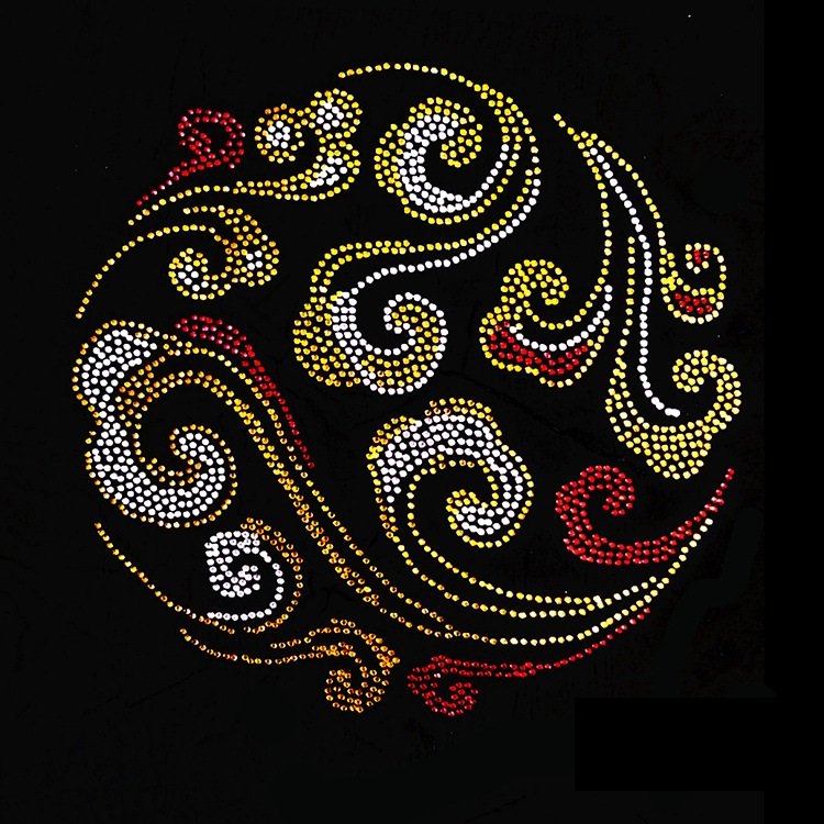 High quality cheap hot fix rhinestone transfer custom design 6 mm cristal hot fix rhinestone hivis hot fix rhinestone stone