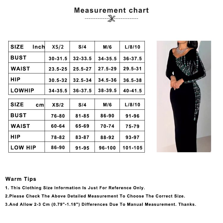 Long Sleeve Round Neck Rhinestone Chain Sexy Slim Bandage Formal Evening Luxury Dresses Women Elegant