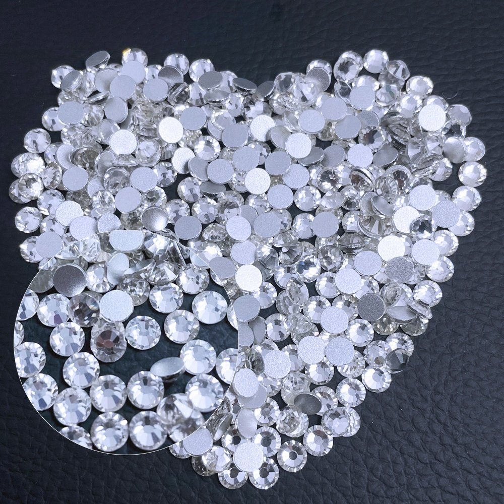 Yantuo Crystal Envelope Packaging Wholesale Quality Crystal Rhinestones Flat Back Non Hotfix Rhinestones Glass 2 Bag Lead Free