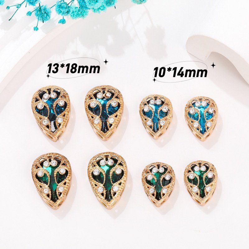SZ Wholesale Drop 10*14mm 13*18mm Bird's nest Claw rhinestones Sew on Stone Setting Claw Strass For Clothing DIY Decorate