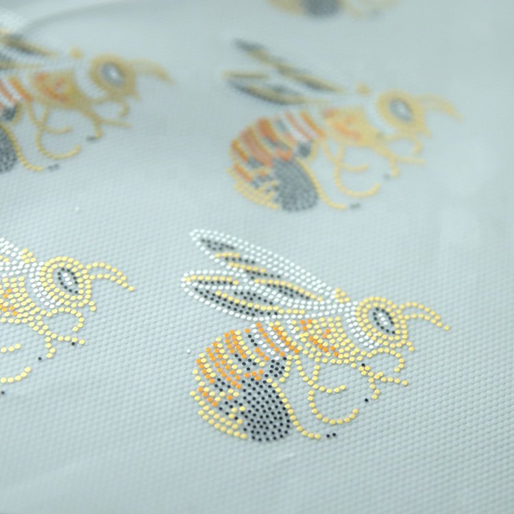 Heat Transfer Labels Factory Custom Logo Laser Glitter Hotfix Appliques Sequins Spangles for Clothing