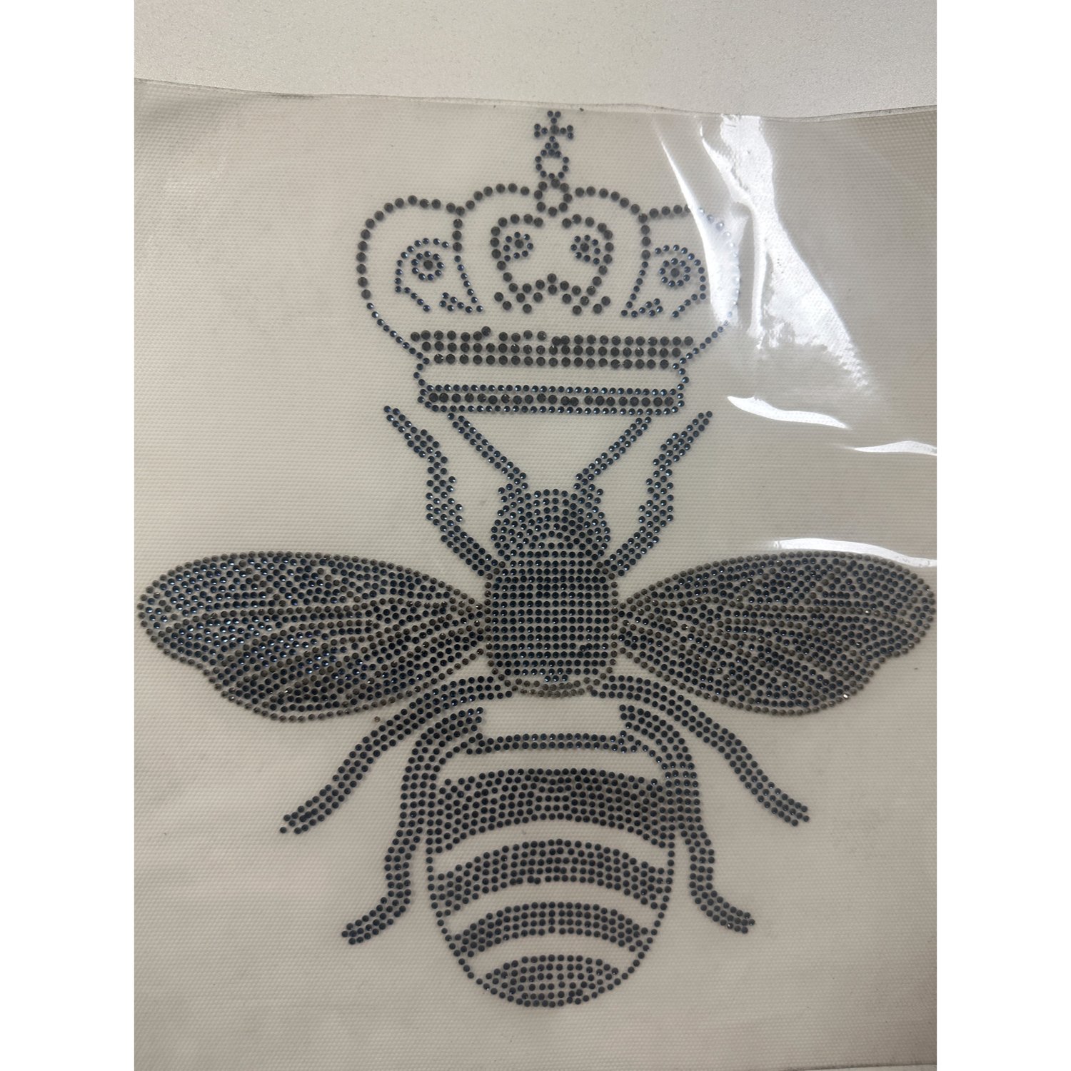 Custom Rhinestone Heat Transfers Bee Style Rhinestone Heat Transfer Rhinestone For Garment Transfer Printing