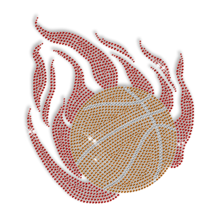 Factory Custom basketball MOM designs hot fix Rhinestone Transfer Bling bling Iron on transfer for shirt hoodies