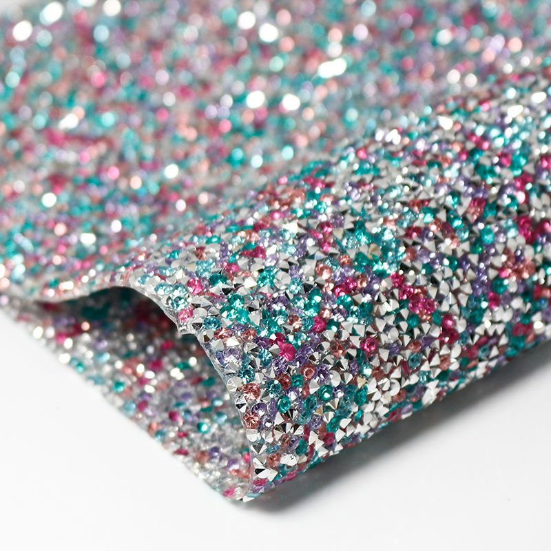 Self Adhesive 3mm Resin Drill Rhinestones Stickers Resin Diamond Hot Drilling DIY Arts Crafts
