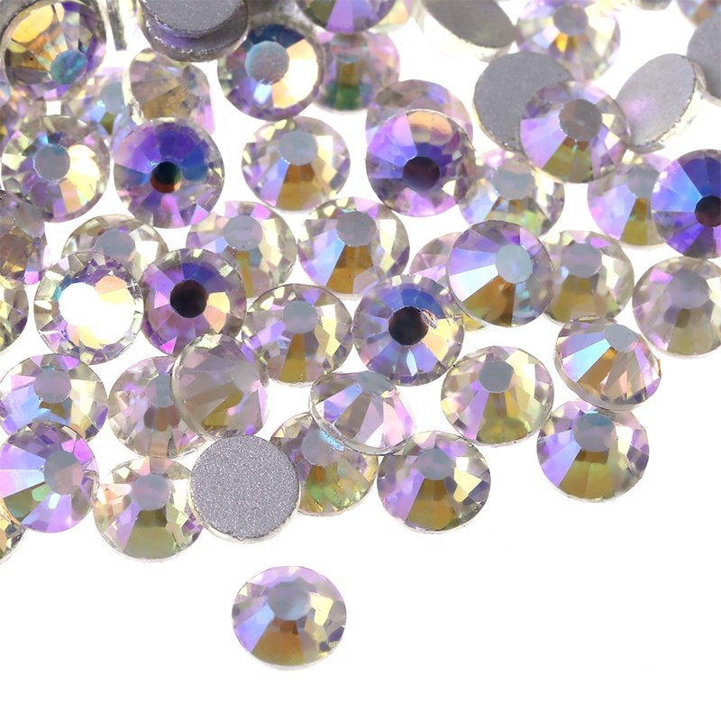 Meiyin Meilin glass rhinestones flat back non hotfix crystal rhinestone Bulk for DIY Tumbler Sublimation Decoration