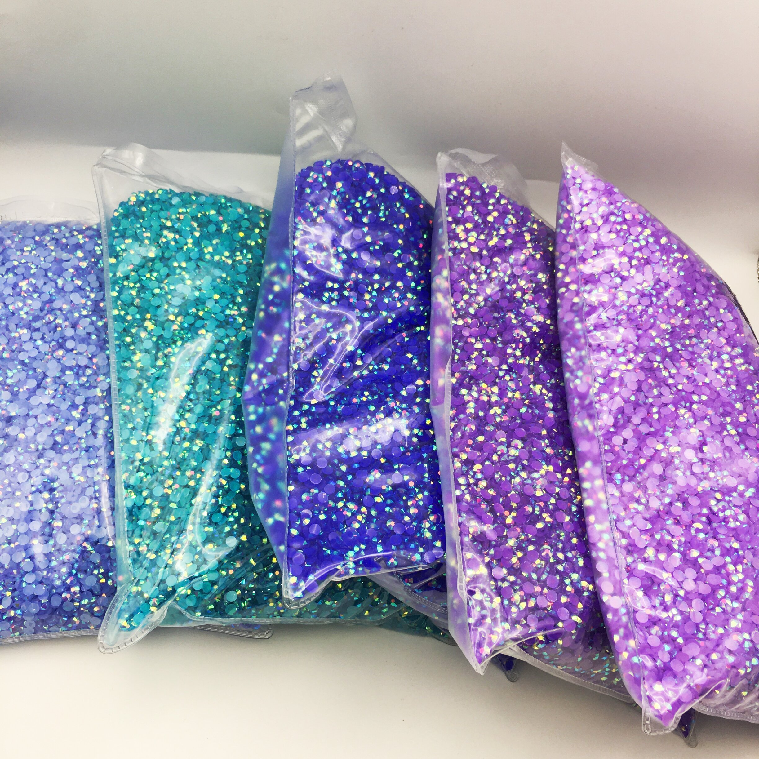 SINRONG 3mm20 color crystal resin rhinester glass cup DIY can be widely used in nail art shoes bag clothing and so on