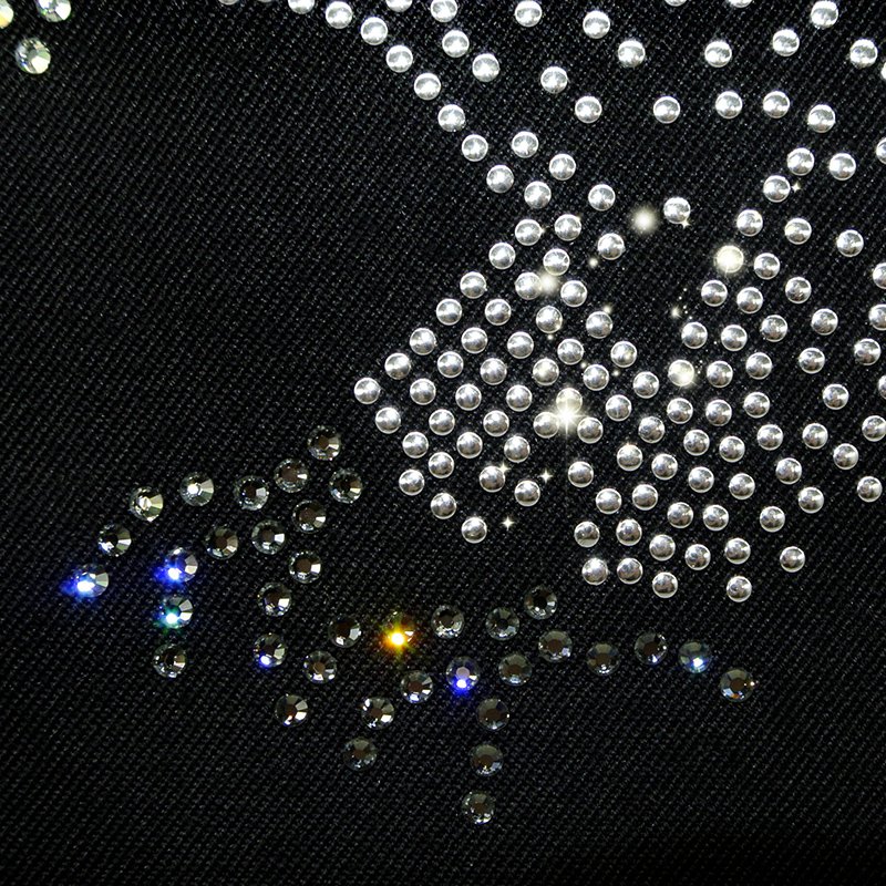 Advanced Customization Hot-fix Crystal Transfers Rhinestone Motif Cost Control Procedure With Obtainable Stone Factory Quality