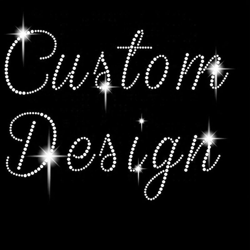 Wholesale Custom Rhinestone Raiders heat transfers Crystal Bling Iron on Football Team Name Transfer Designs