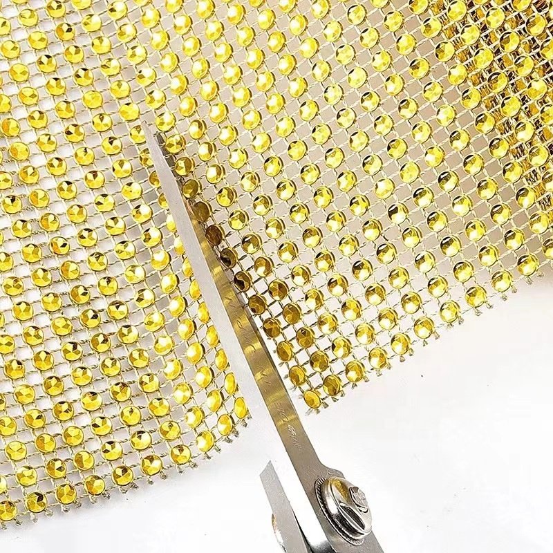 24 row diamond resin plastic DIY garment accessories plastic rhinestones trim plastic