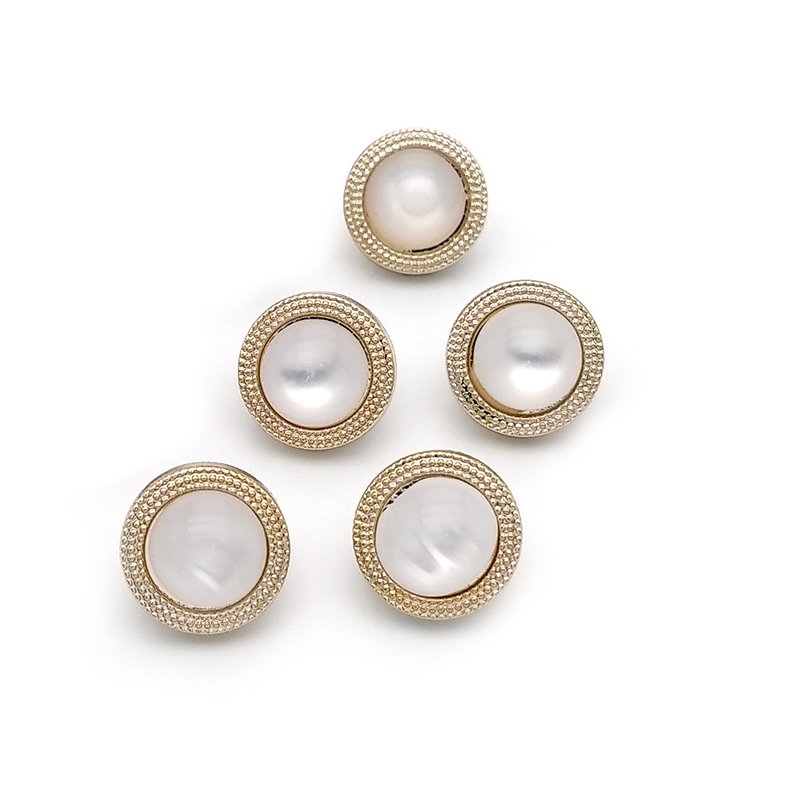 Elegant Black Rhinestone Garment Accessories Decorative Crystal Buttons For Clothes