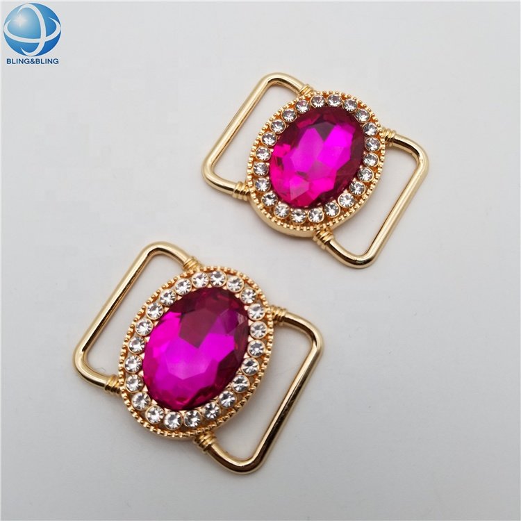 Bling Bling multi color jewelry crystal rhinestone bikini connector for swimwear bikini suit