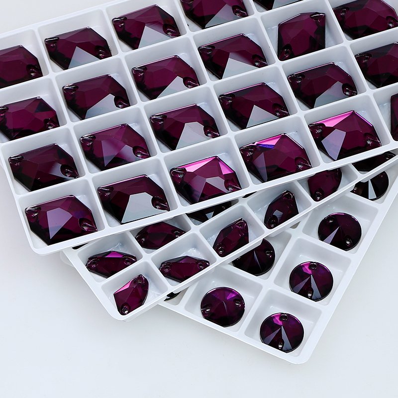 Rivoli Square Cosmic shape Flatback rhinestones Sew-on crystals wholesale lead-free crystal stone beads sewing accessories