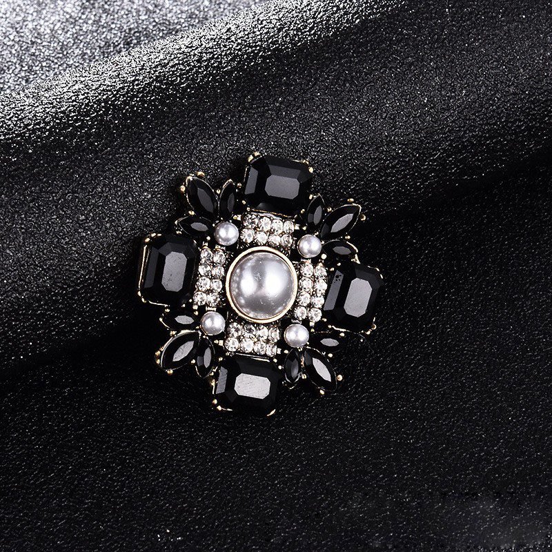 Wholesale Flatback Rhinestone Button DIY Rhinestone Flatback Button For Hair Flower Wedding Embellishment LZY006