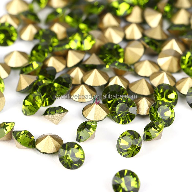 High quality nail drill /Glass Point back rhinestone use for nail art