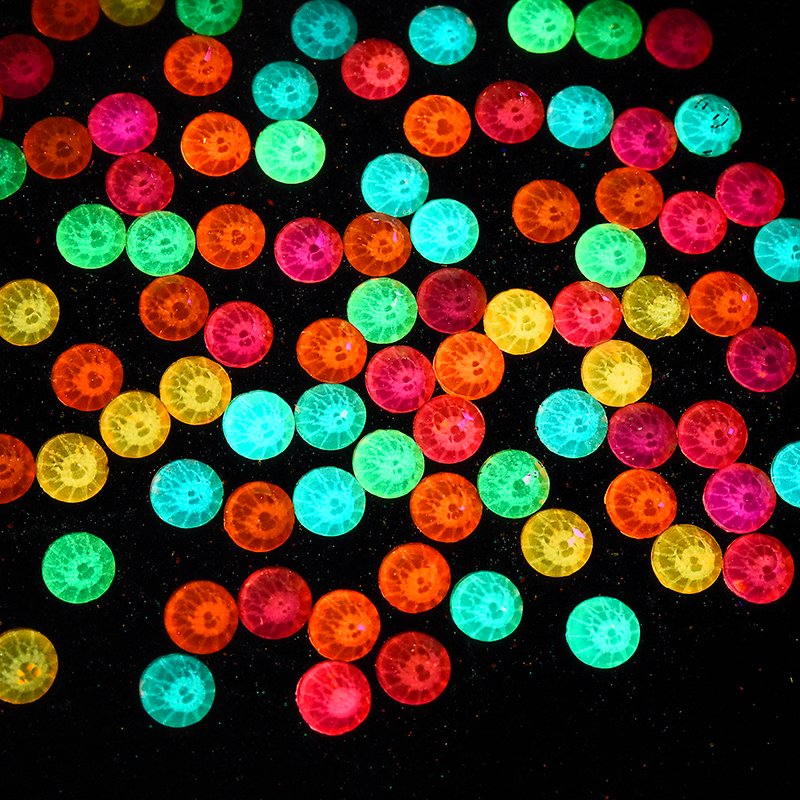 Blinginbox Wholesale New color SS6-SS30 Neon Opal Non Hotfix Rhinestones Crystal for Dress Nail Charms Nail Art Diamond