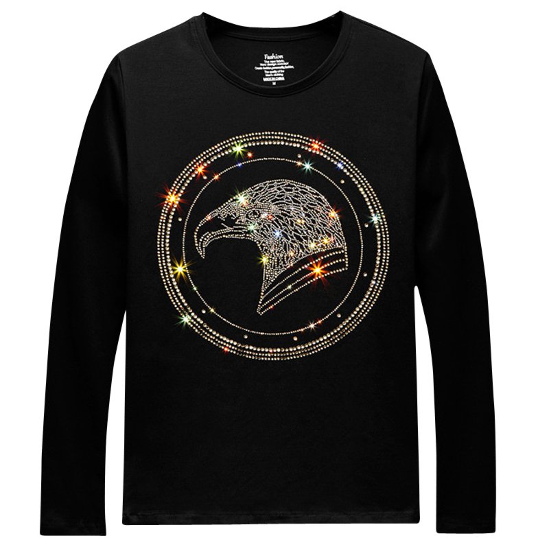 Free sample fashion factory wholesale designs hotfix iron on rhinestone crystal motif