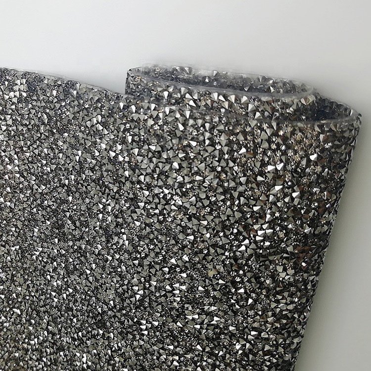 Crystal Mesh Rhinestone Sheets resin Stone hot fix sheet Rhinestone Transfer Sheet Banding Bridal Rhinestone