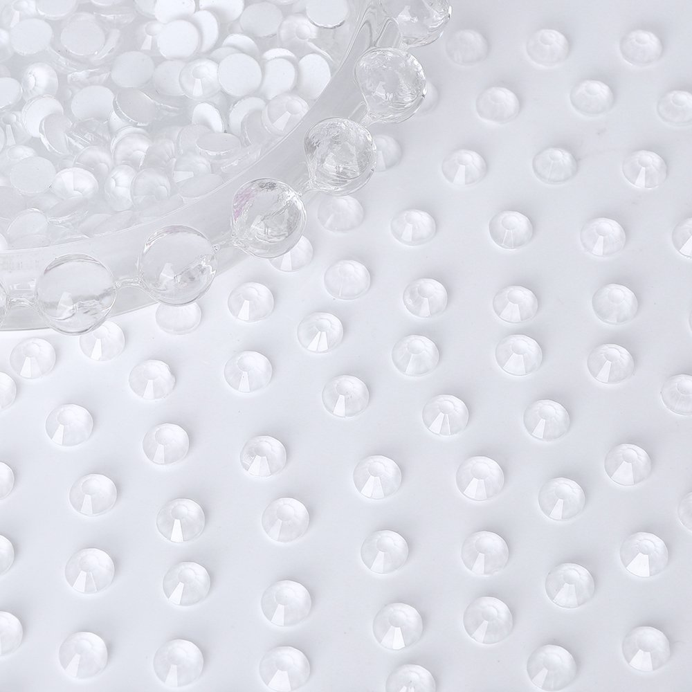 QIYI Mocha Nail Rhinestones Glitter Stones Wholesale Bulk Flat Back Glass Neon Non Hotfix Crystal Spikes Shoes Half Shoes 1 Bag