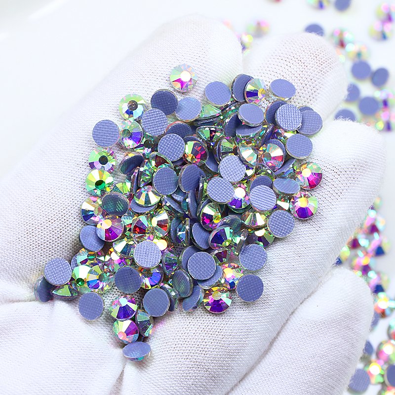 3A quality crystal flat back Rhinestone SS20 AB Hotfix Rhinestones for Clothes accessories