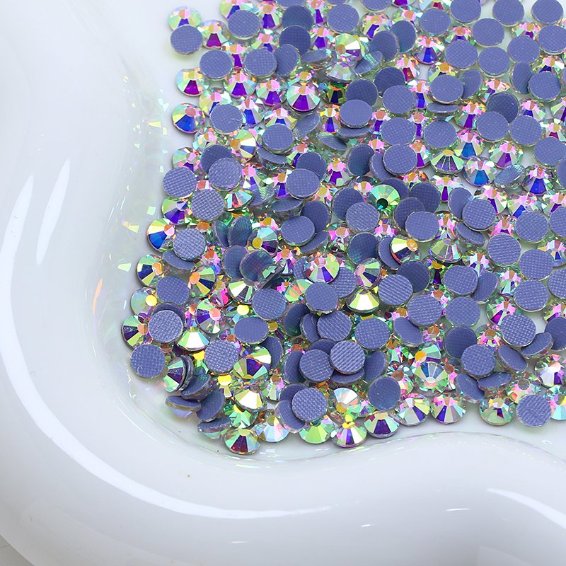 3A quality crystal flat back Rhinestone SS20 AB Hotfix Rhinestones for Clothes accessories