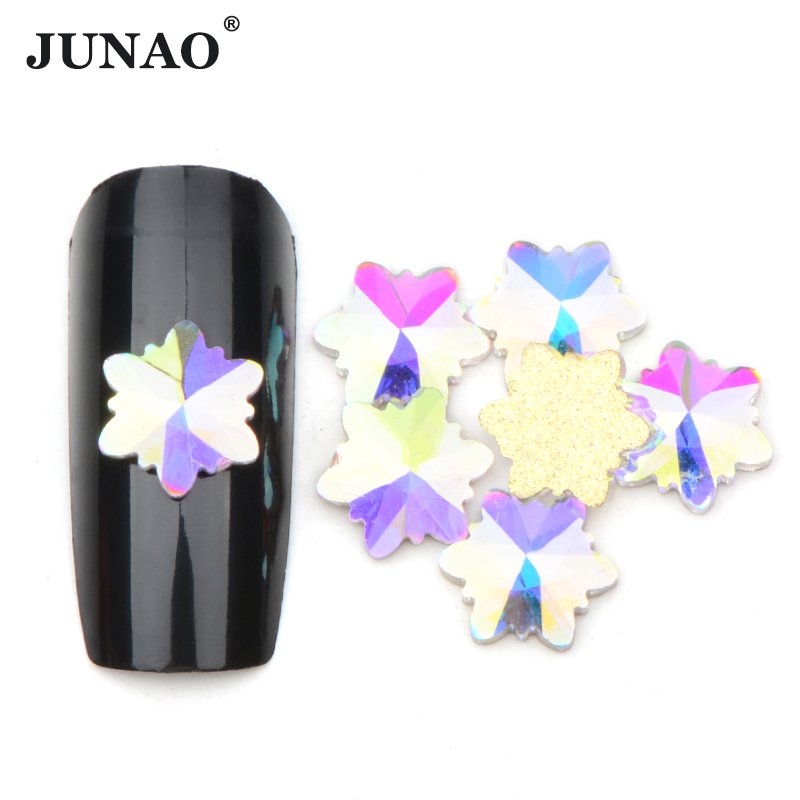 Factory Wholesale Fancy Crystal Stones Non Hot Fix Strass Flatback Glass Nail AB Rhinestone for Nail Art Decoration