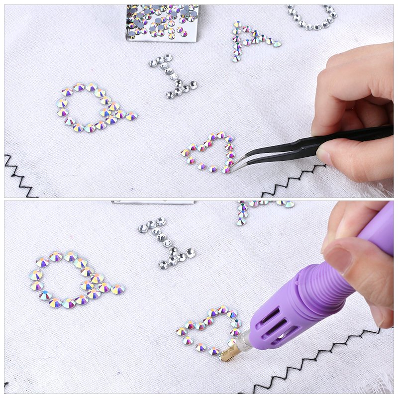 Pujiang Crystal Ab Ss3-ss40 Hot Fix Clear Flatback Strass Sewing Fabric Garment Hotfix transfer rhinestone DMC Stones