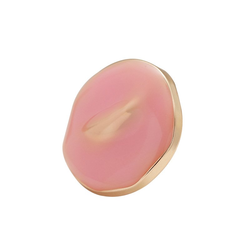 Fashion Sustainable And Temperament Buttons Irregular Shape rhinestones Bright Electroplating Process Buttons