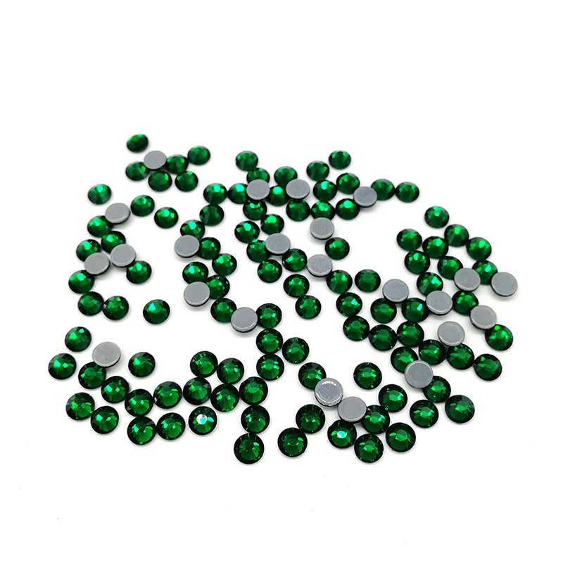 Glass rhinestones hotfix bulk flatback crystal nail art rhinestones bulk wholesale