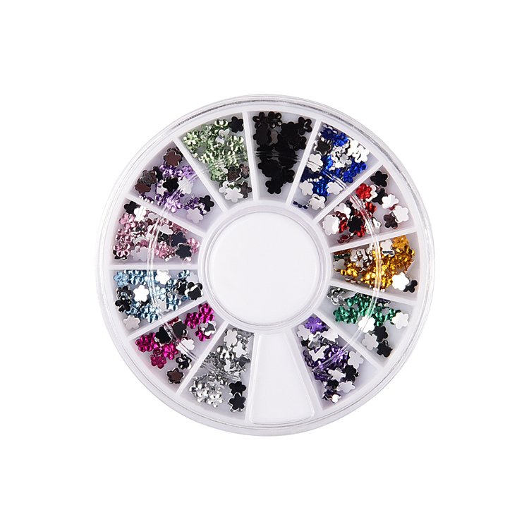 12 styles colorful round heart stars mixed shapes ab crystals flat back nail rhinestones nail art ab rhinestones for nails
