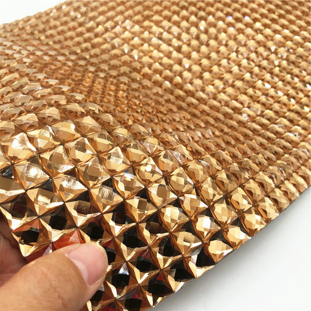 Wholesale Rhinestone Net Transparent Sparkling Rhinestone Crystal Clothing Decoration