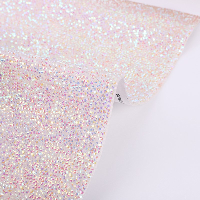 Hot Selling Crystal Diamond Sheet Self- Adhesive Rhinestone Sheet Mesh Hotfix Crystal Rhinestone Sticker Sheets