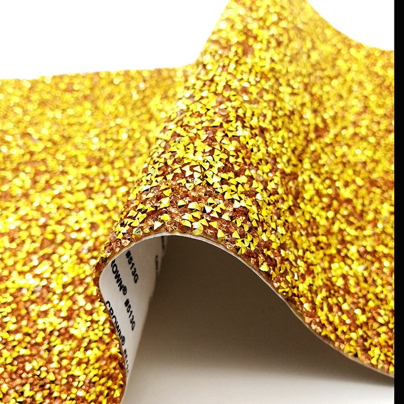 Hot Selling Crystal Diamond Sheet Self- Adhesive Rhinestone Sheet Mesh Hotfix Crystal Rhinestone Sticker Sheets