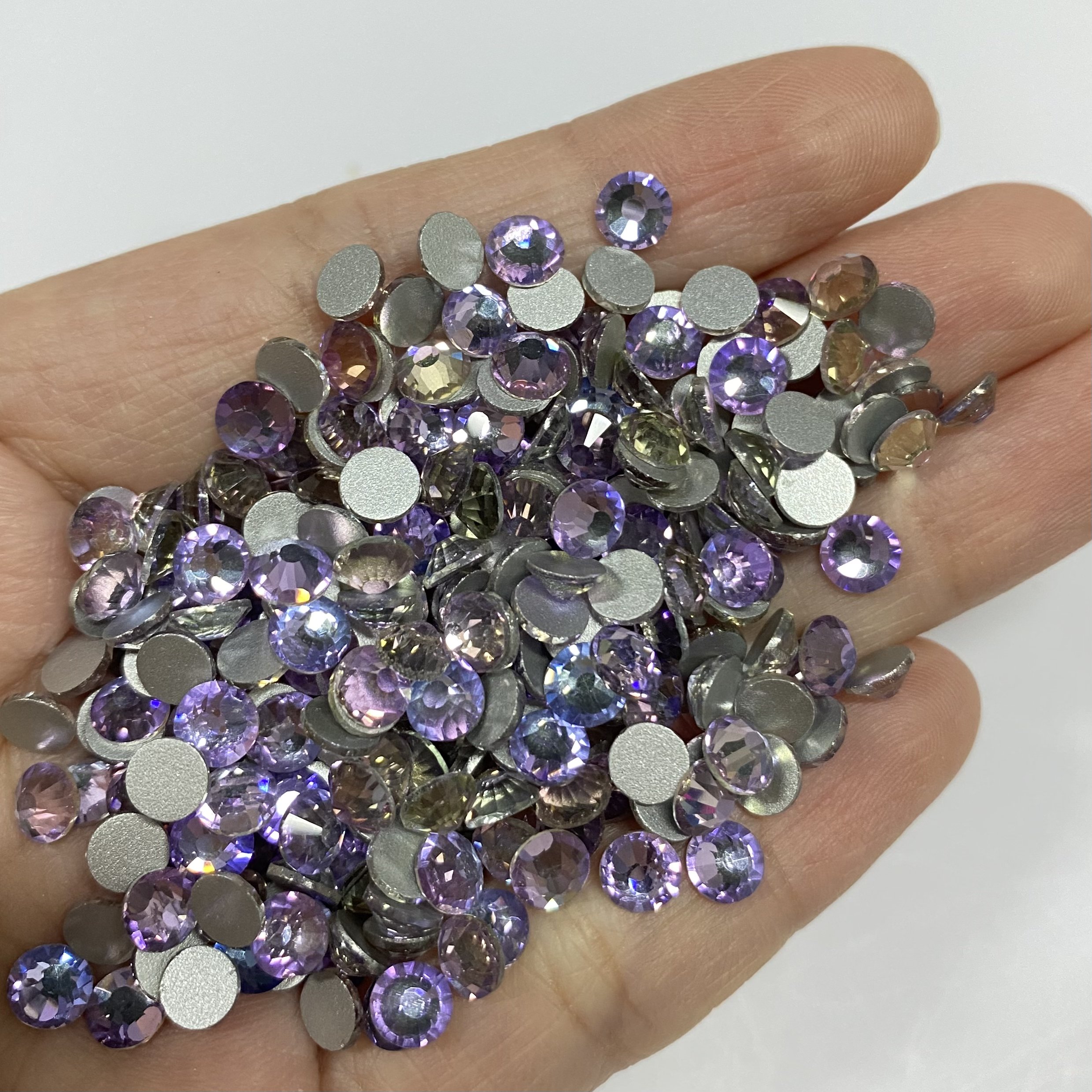 QIYI 1130-1187 SS3-SS20 Non Hot Fix Flat Back Regular Cut Top Quality Glass Crystal Rhinestones For DIY Garment Shoes Cups