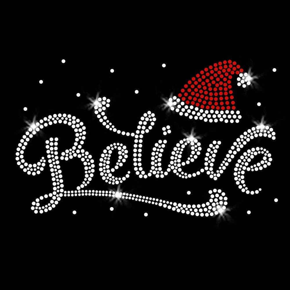 Merry christmas rhinestone transfer sheet rhinestone template heat transfer christmas motif