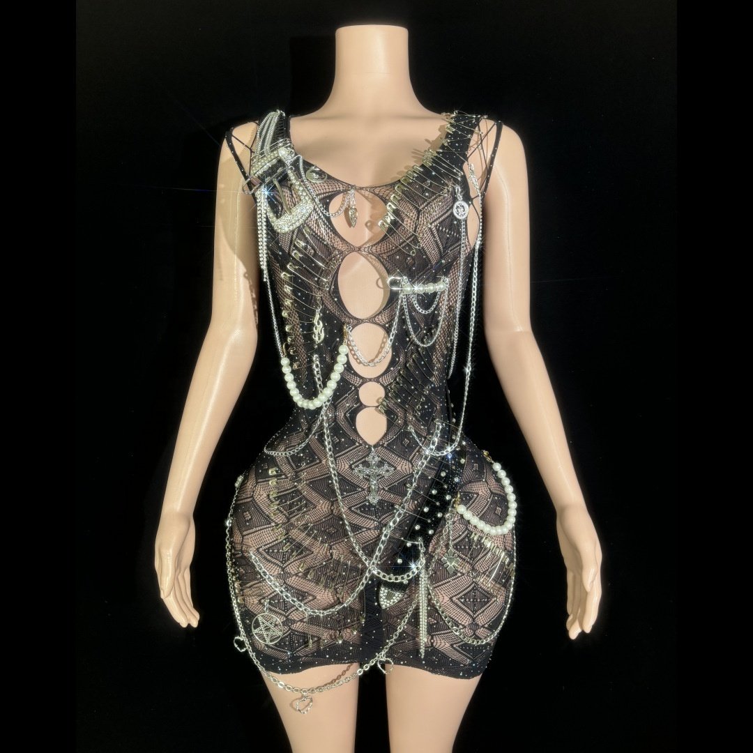 customized mini see through yarns luxury gala evening dresses short rhinestone dress short crystal dress