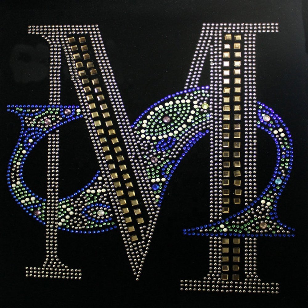Wholesale Custom Your Own Rhinestone Designs Low MOQ Wholesale AB Multi Color Rhinestone Transfers For Hoodies And T shirts