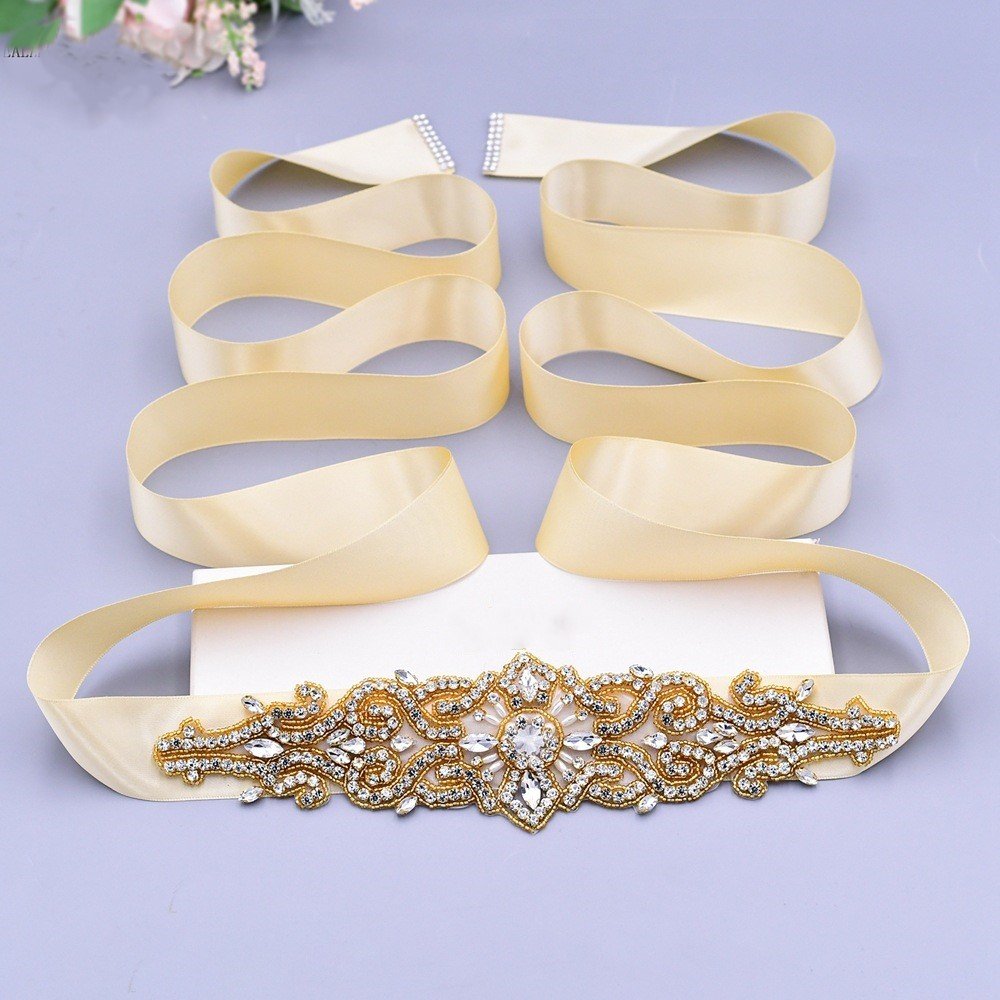Wholesale New Arrival Crystal stone with rose gold metal base Bridal Wedding baby Dress Rhinestone Appliques