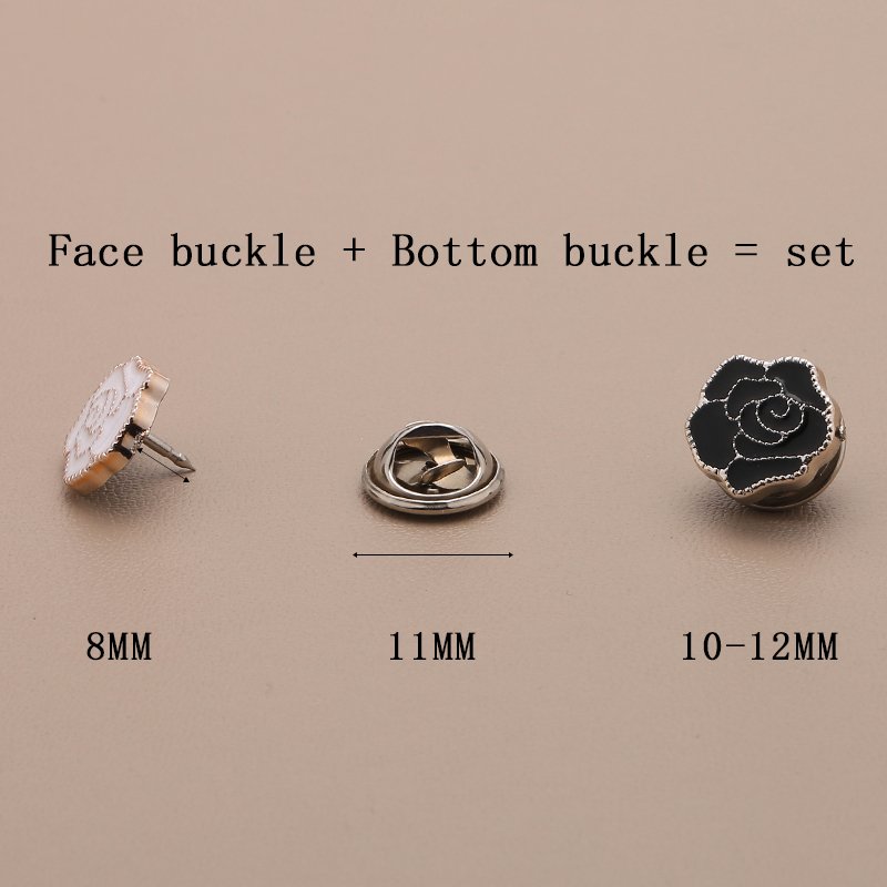 Pin button clothes rhinestone buttons crystal clothing button processing accessories