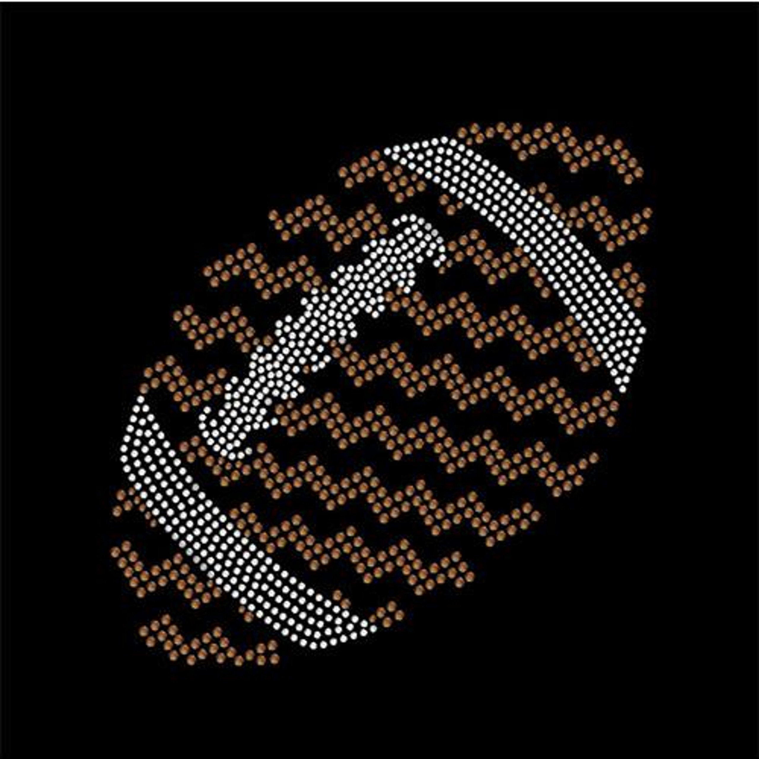 Bling hotfix iron on patches buffalo football rhinestone heat transfer design for t shirt hoodie