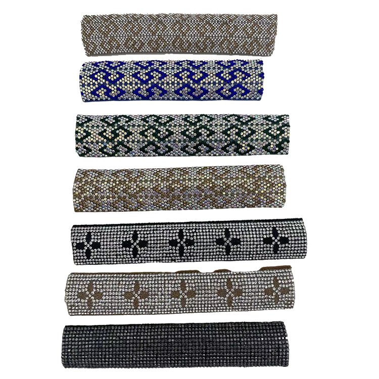 Factory Classic Custom Rhinestone Vamp: Rhinestone Trim for Decorative Shoe Upper Material