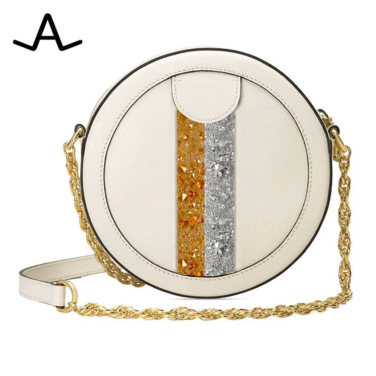 2X40cm Shinning shoes Nail Art Garment Crystal Medley Banding Strip Flatback rhinestone hotfix Diy