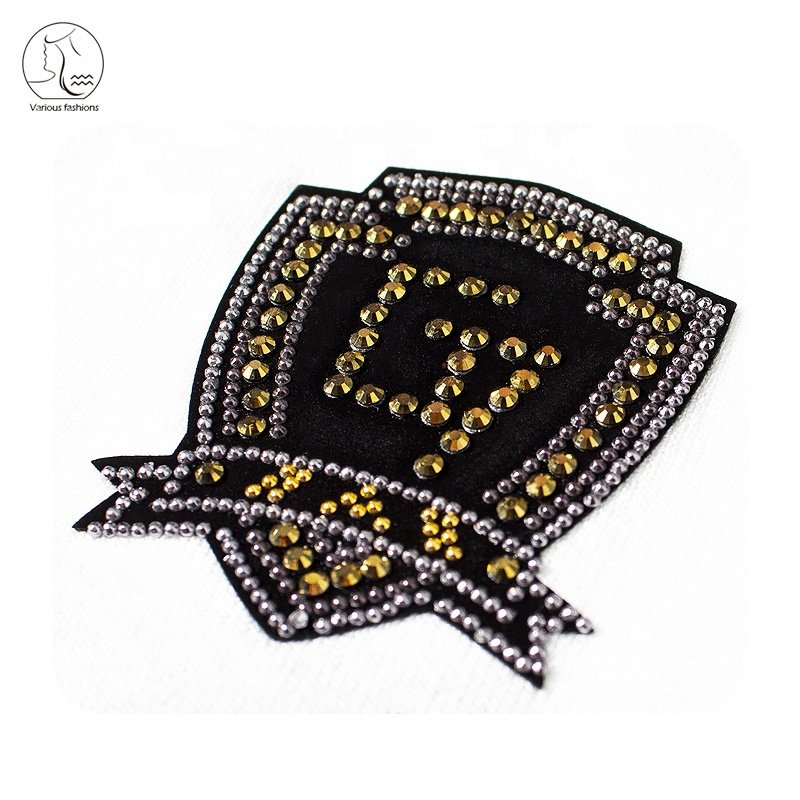 Yunshang Transfer Labels Wholesale Designs rhinestone Crystal Hotfix rhinestone Transfer Flatback Accept Mix Size Mix Color