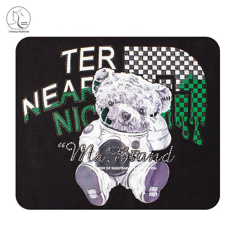 Yunshang Transfer Labels Wholesale Designs rhinestone Crystal Hotfix rhinestone Transfer Flatback Accept Mix Size Mix Color