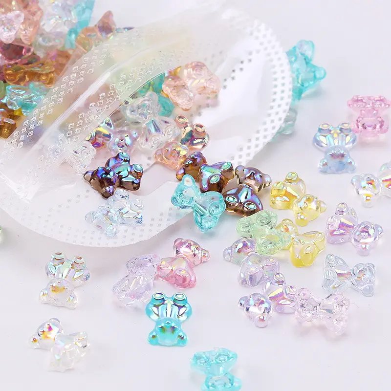 Multi Shapes Mix Color Glass Crystal Nail Rhinestone Swarovski Rhinestone Nails Wholesale For Diy Jewelry Nail Rhinestones